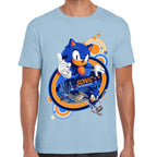 Playera Sonic The Hedgehog Algodón Premium #0002658