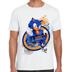 Playera Sonic The Hedgehog Algodón Premium #0002658