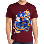 Playera Sonic The Hedgehog Algodón Premium #0002658
