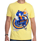 Playera Sonic The Hedgehog Algodón Premium #0002658