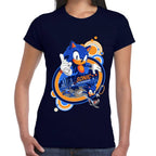Playera Sonic The Hedgehog Algodón Premium #0002658