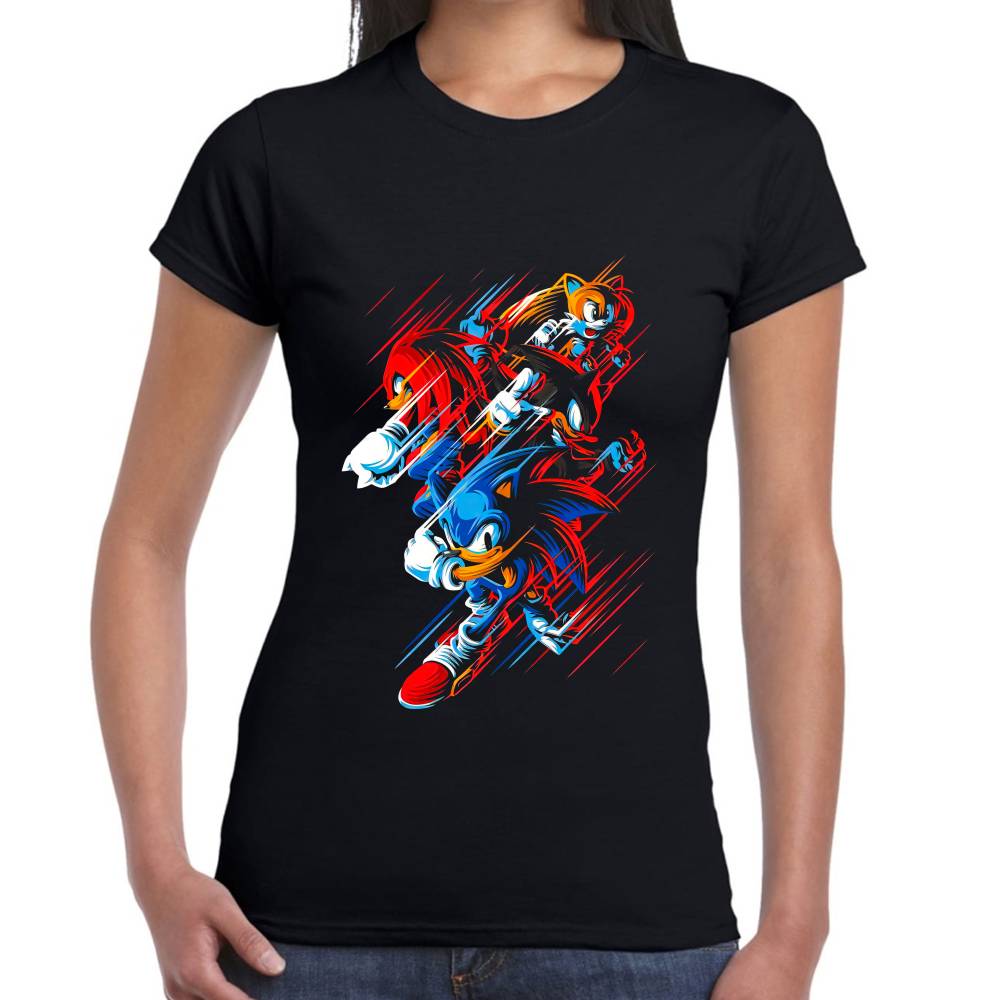 Playera Sonic Algodón Premium #0002659