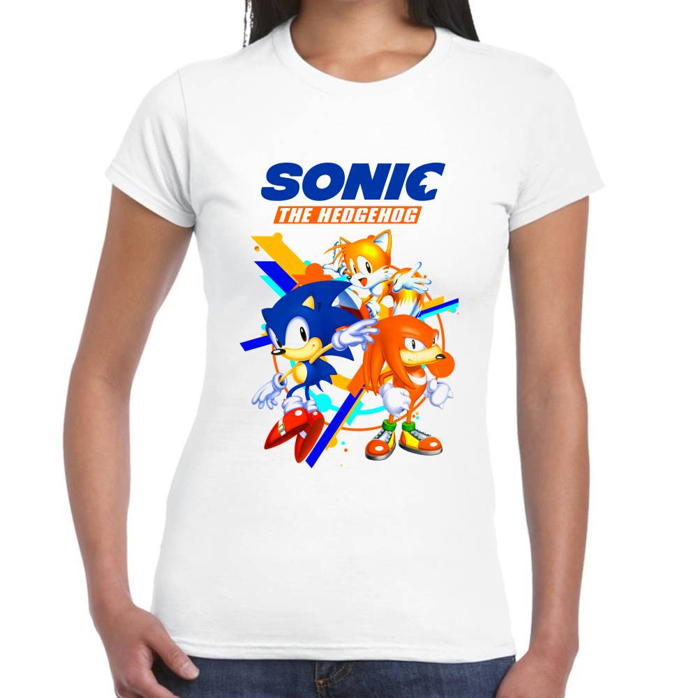 Playera Sonic Algodón Premium #0002660