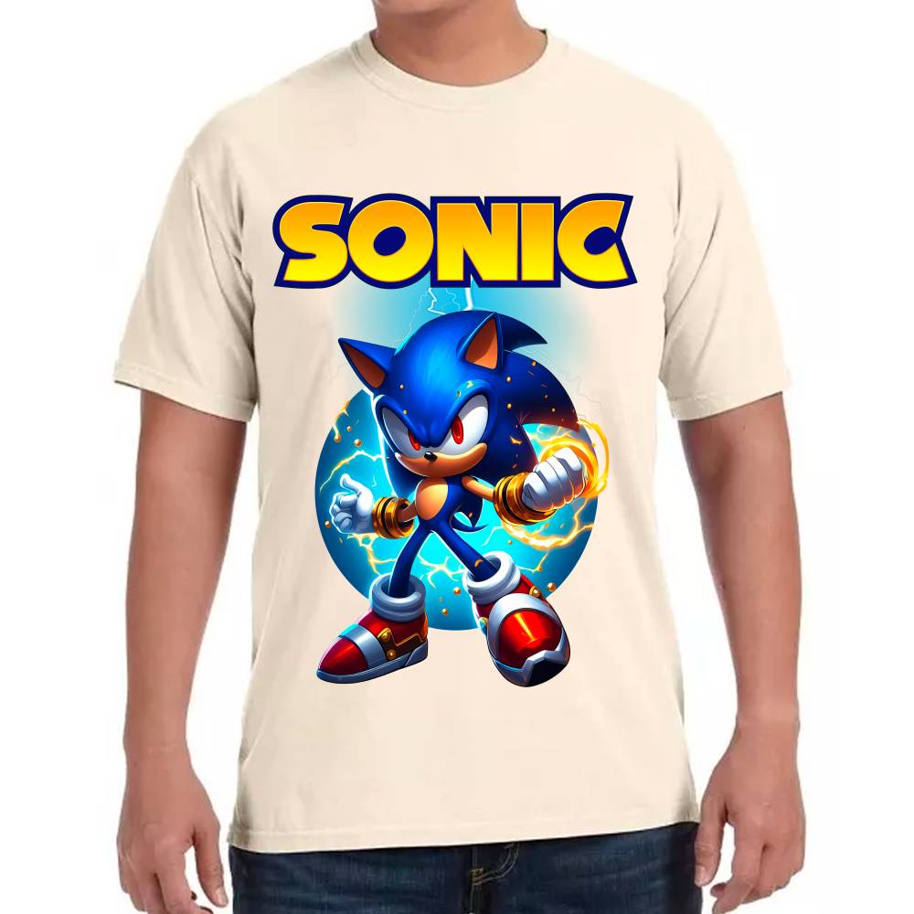 Playera Sonic Algodón Premium #0002661