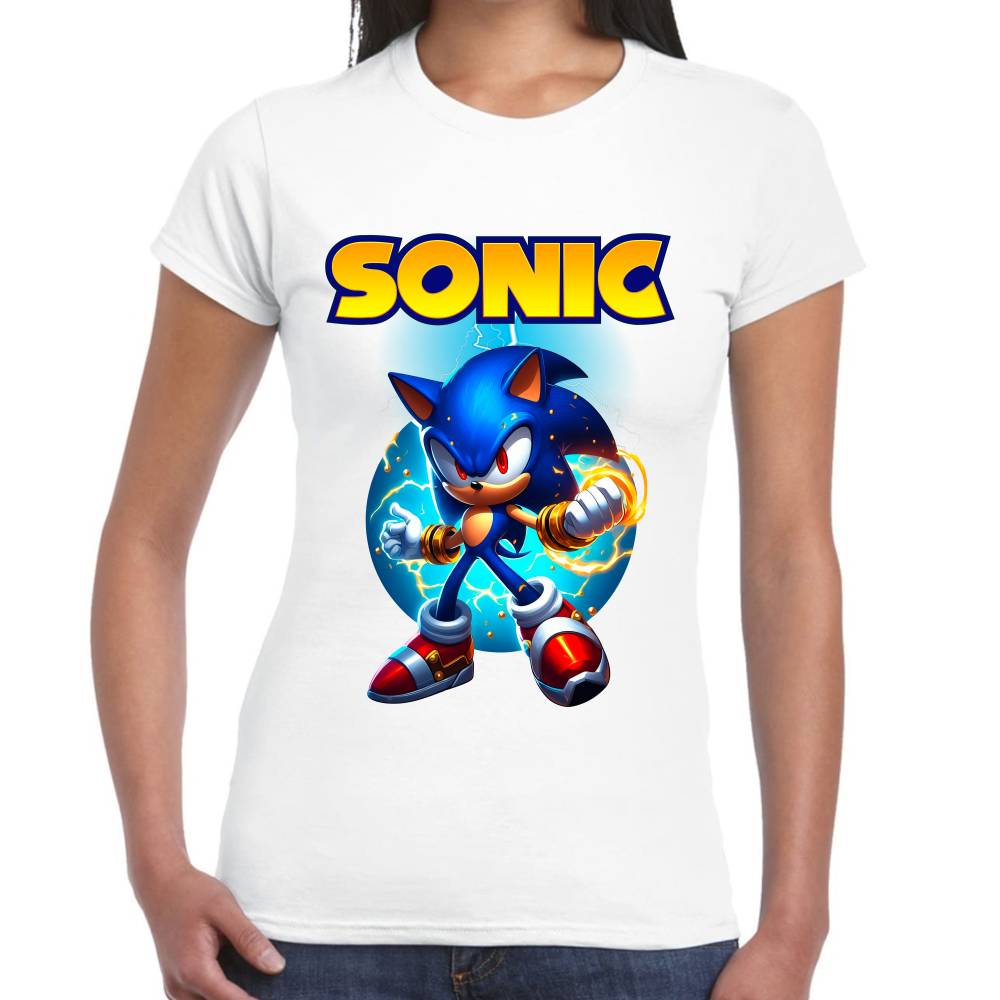 Playera Sonic Algodón Premium #0002661