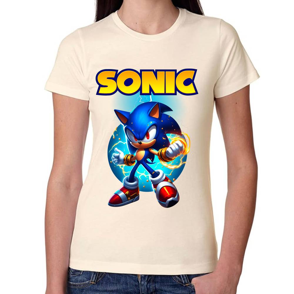 Playera Sonic Algodón Premium #0002661