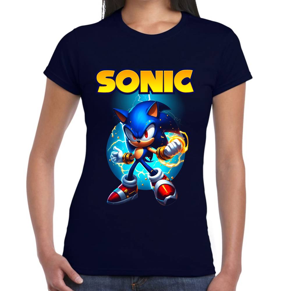 Playera Sonic Algodón Premium #0002661