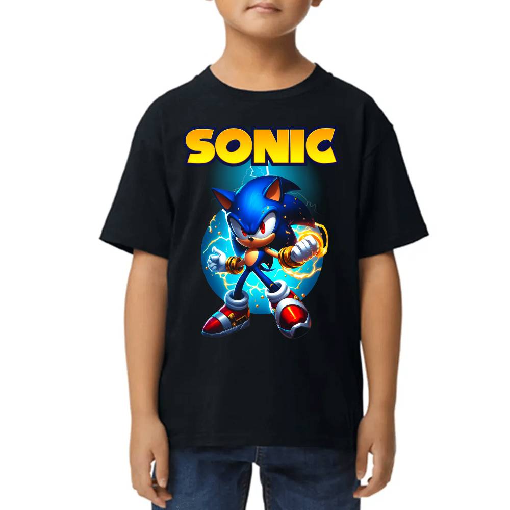 Playera de Niño Sonic Algodón Premium #0002661