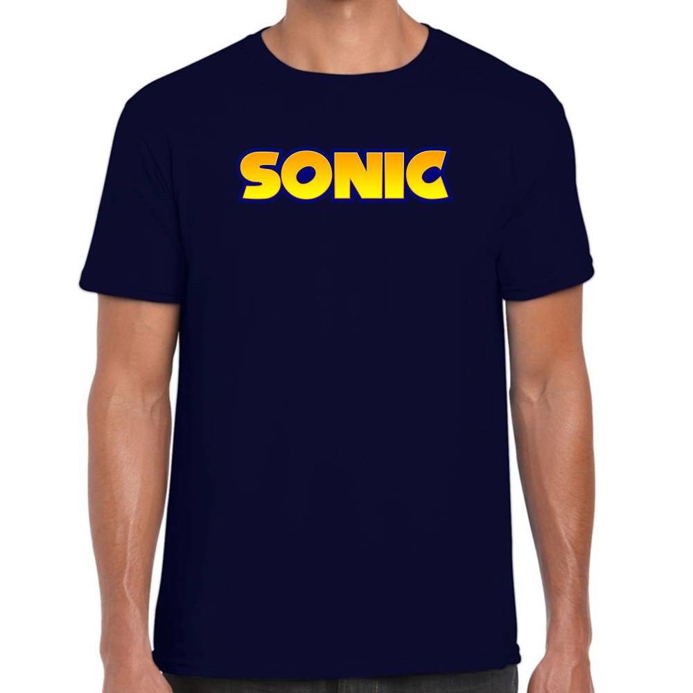 Playera Sonic Logo Algodón Premium #0002662