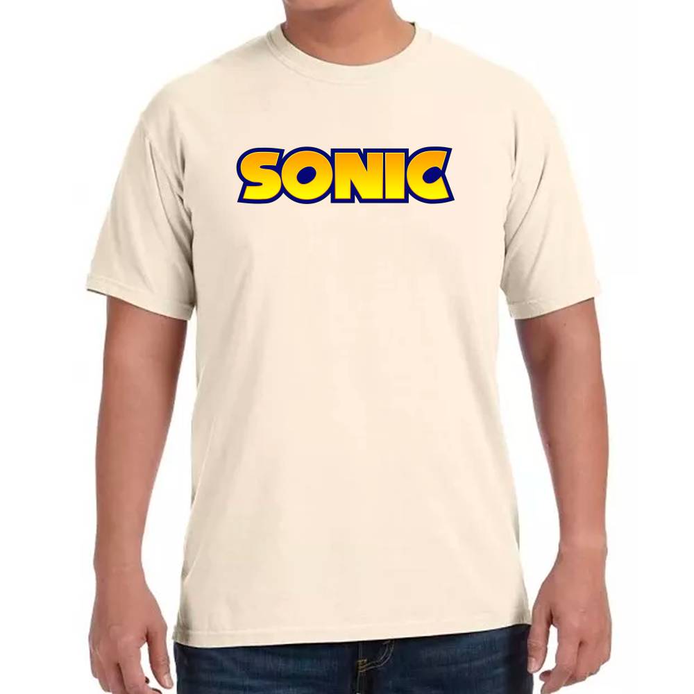 Playera Sonic Logo Algodón Premium #0002662