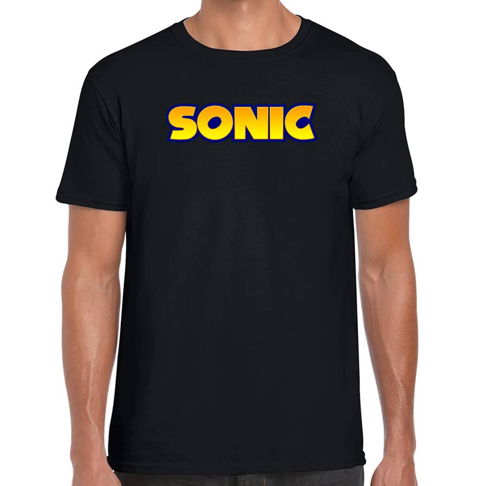 Playera Sonic Logo Algodón Premium #0002662