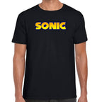 Playera Sonic Logo Algodón Premium #0002662
