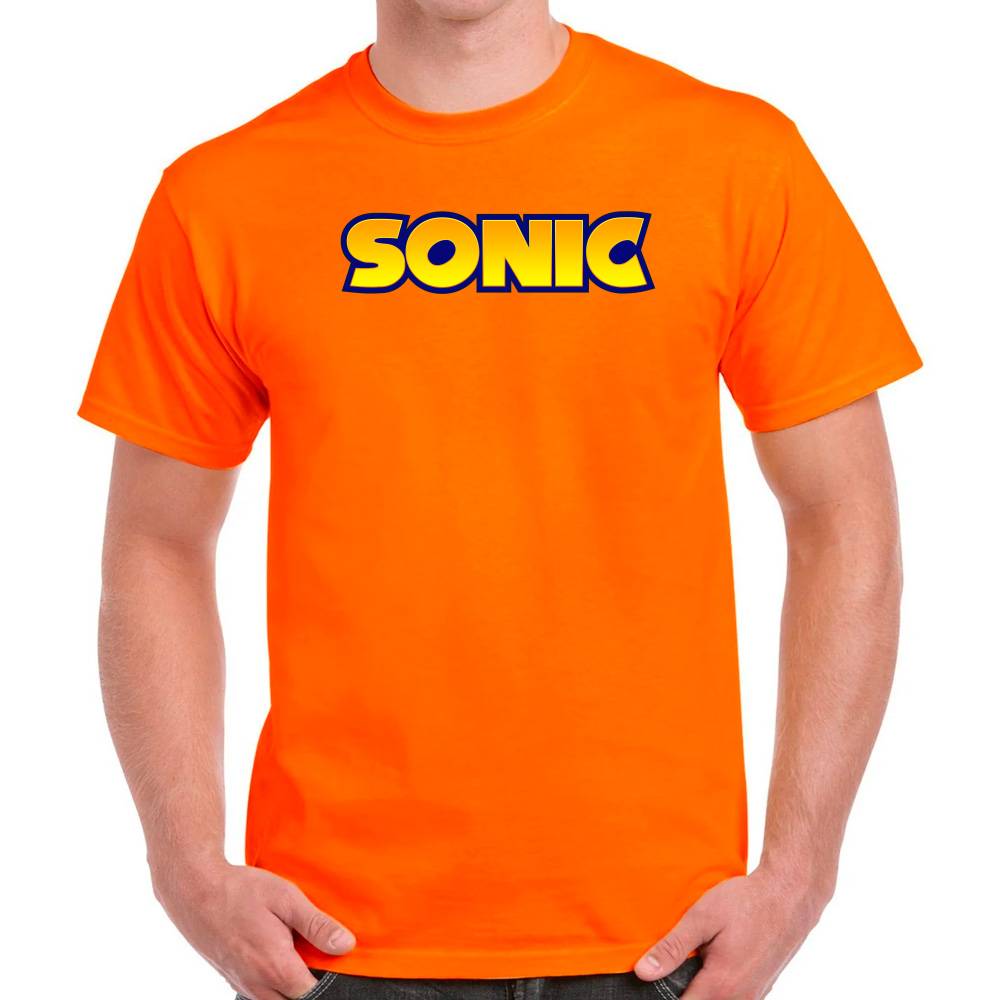 Playera Sonic Logo Algodón Premium #0002662