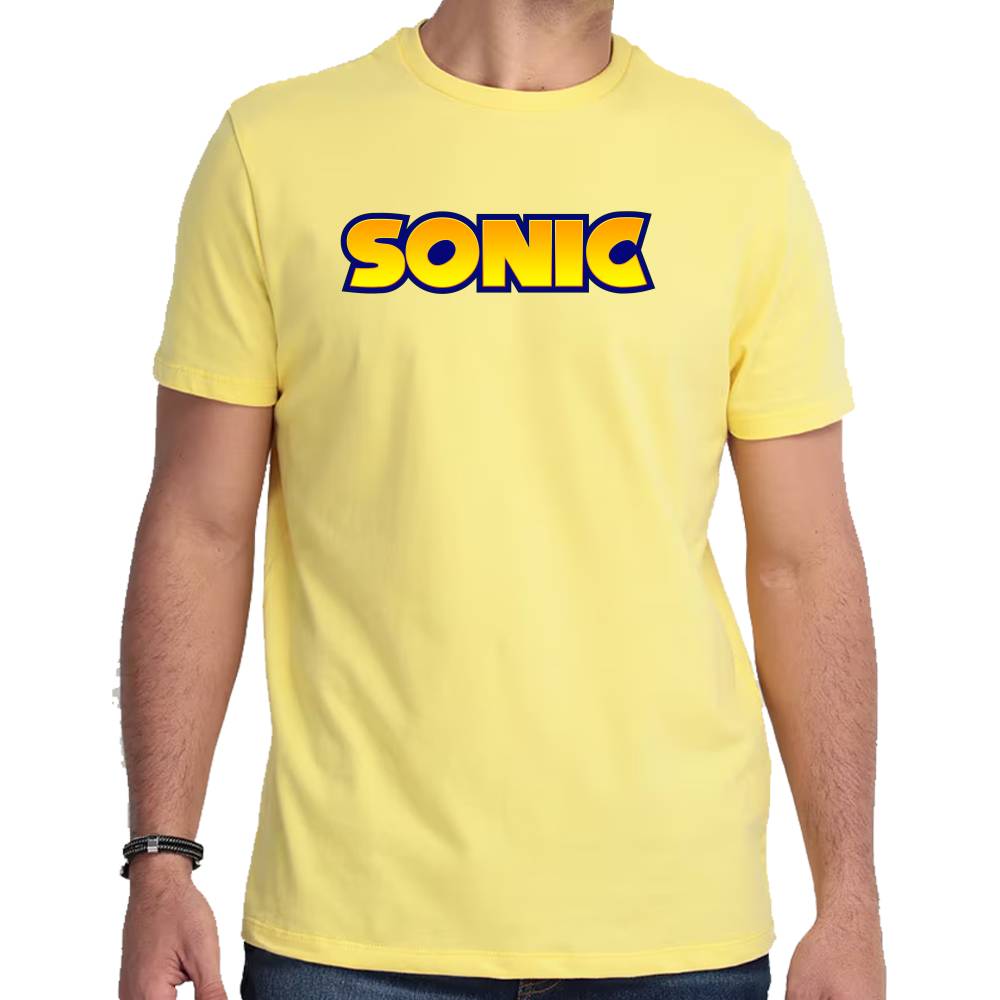 Playera Sonic Logo Algodón Premium #0002662