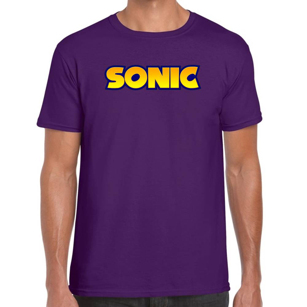 Playera Sonic Logo Algodón Premium #0002662