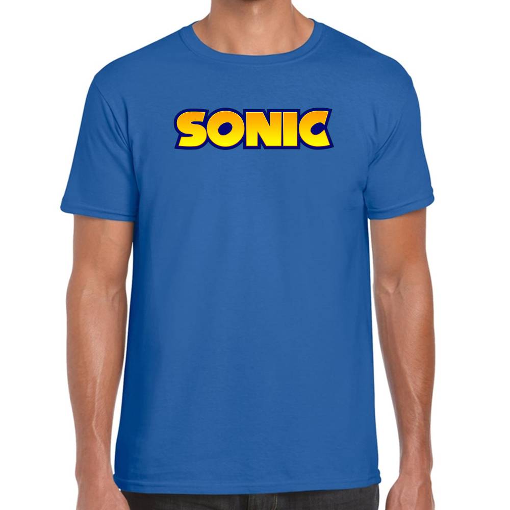 Playera Sonic Logo Algodón Premium #0002662