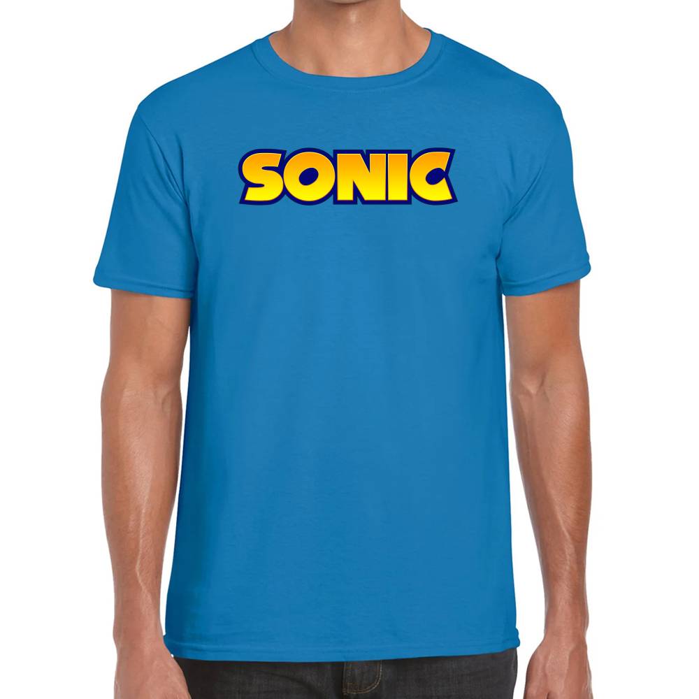 Playera Sonic Logo Algodón Premium #0002662