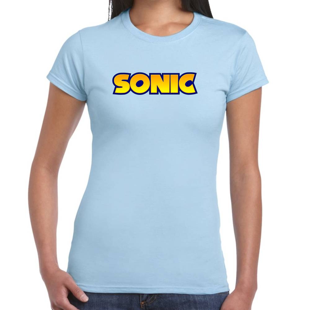 Playera Sonic Logo Algodón Premium #0002662