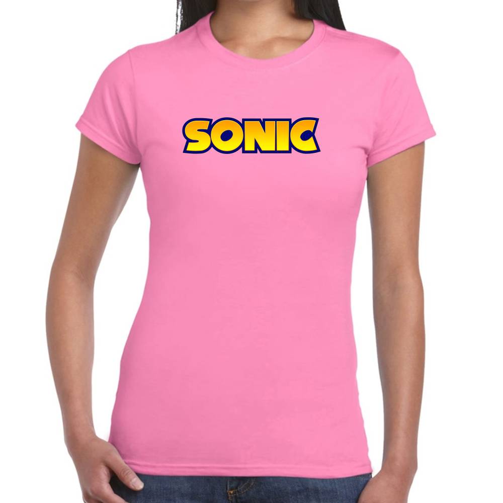 Playera Sonic Logo Algodón Premium #0002662