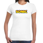 Playera Sonic Logo Algodón Premium #0002662