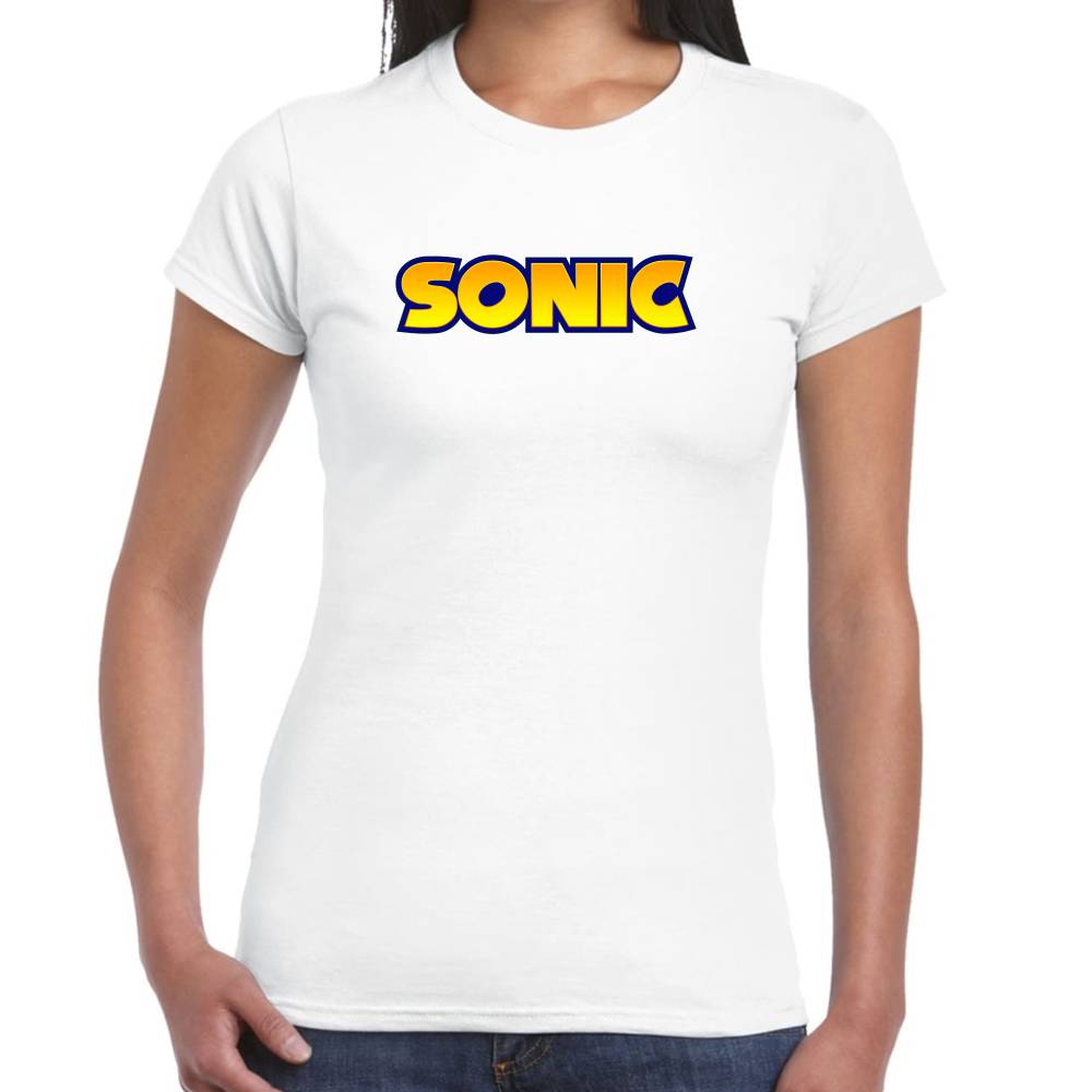 Playera Sonic Logo Algodón Premium #0002662