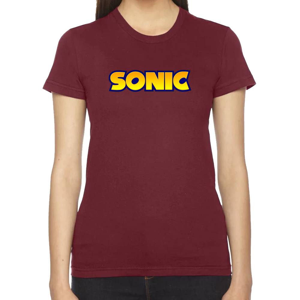 Playera Sonic Logo Algodón Premium #0002662