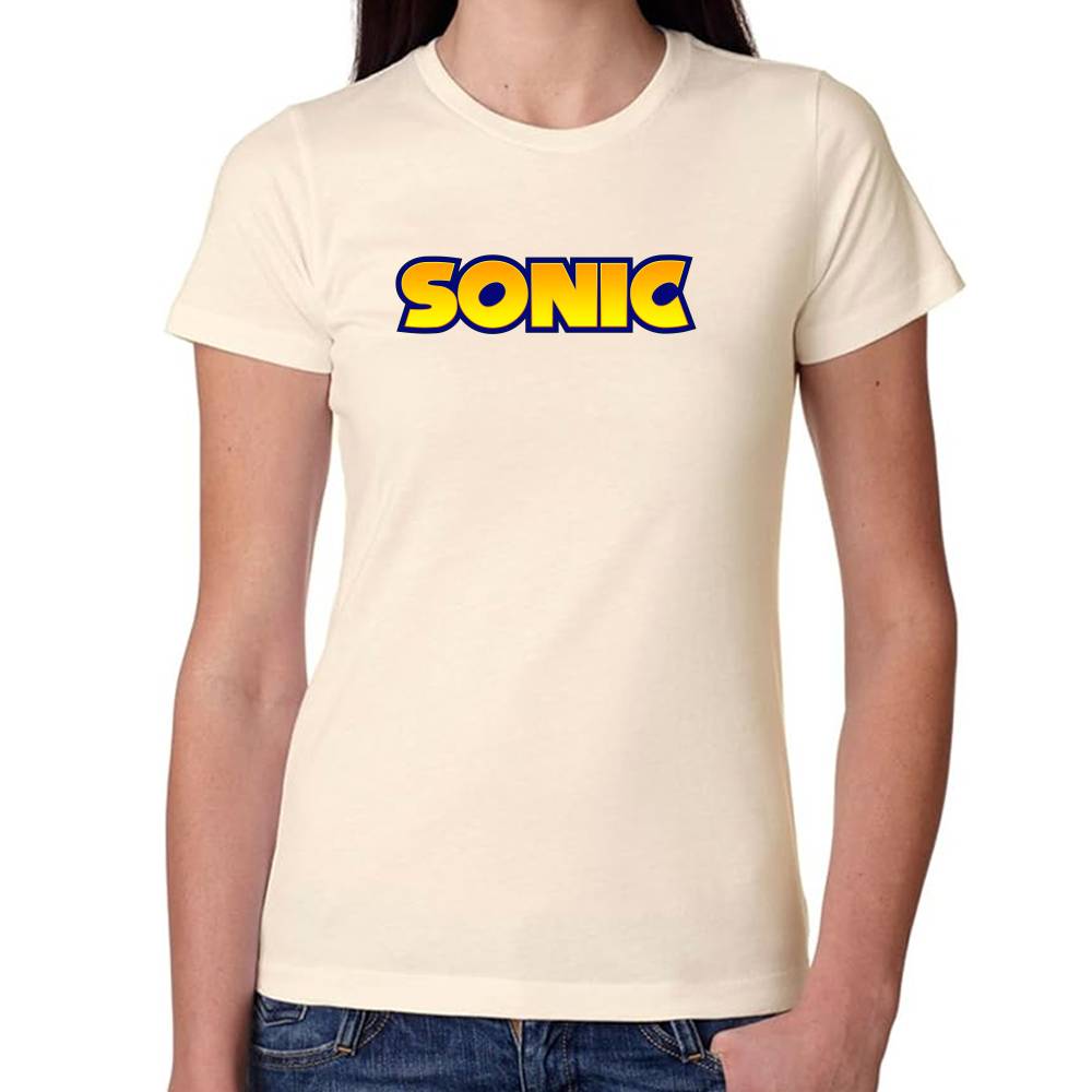 Playera Sonic Logo Algodón Premium #0002662