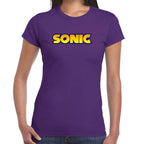 Playera Sonic Logo Algodón Premium #0002662
