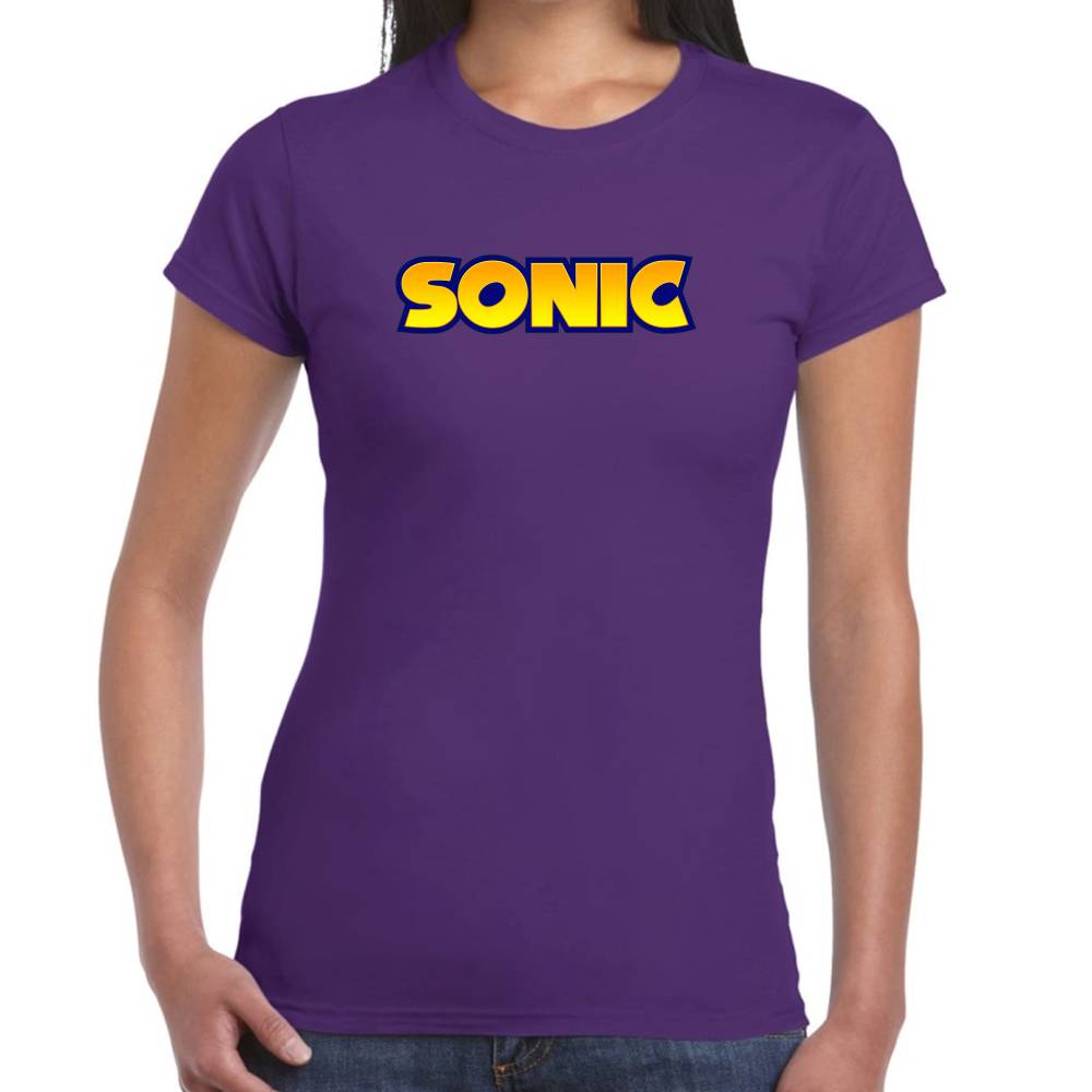 Playera Sonic Logo Algodón Premium #0002662