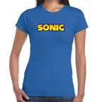 Playera Sonic Logo Algodón Premium #0002662