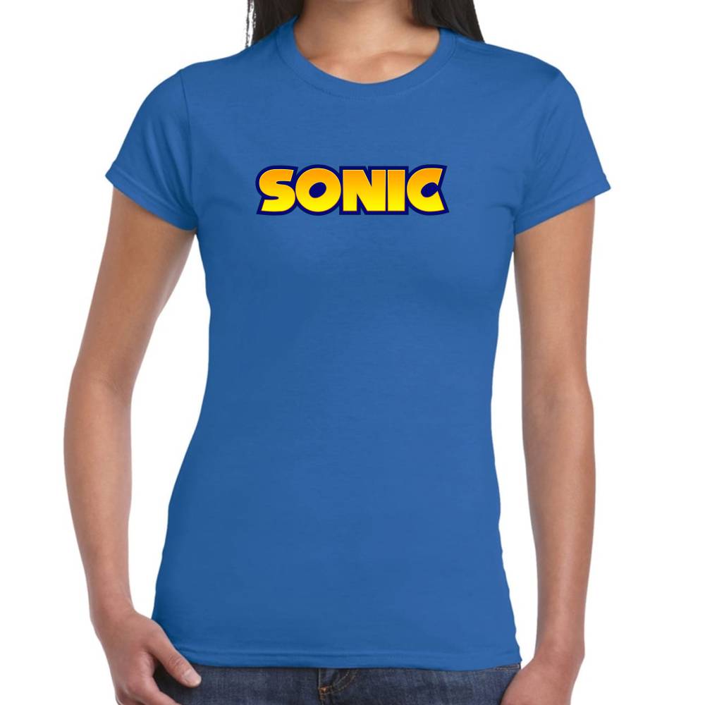 Playera Sonic Logo Algodón Premium #0002662