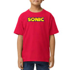 Playera de Niño Sonic Logo Algodón Premium #0002662
