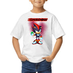 Playera de Niño Sonic Shadow Algodón Premium #0002664