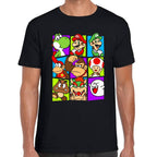 Playera Mario Bros Personajes Algodón Premium #0002665