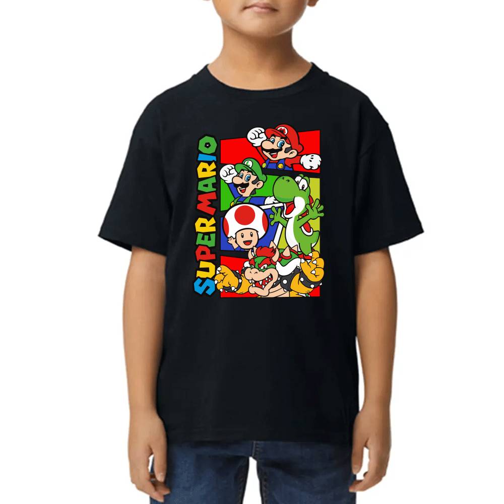 Playera de Niño Mario Bros Algodón Premium #0002668
