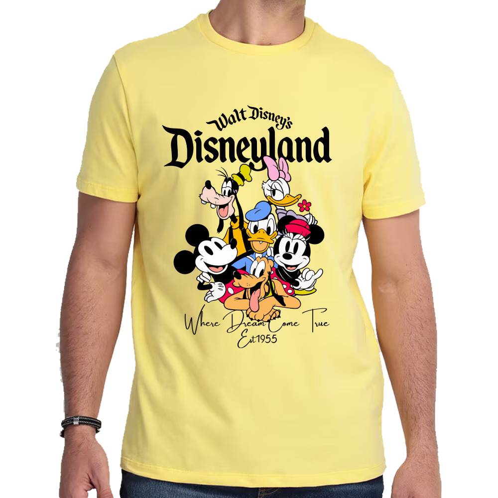 Playera Walt Disney Since 1955 Algodón Premium #0002669