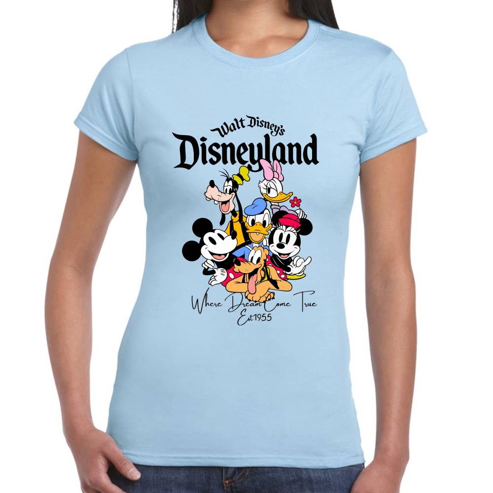 Playera Walt Disney Since 1955 Algodón Premium #0002669