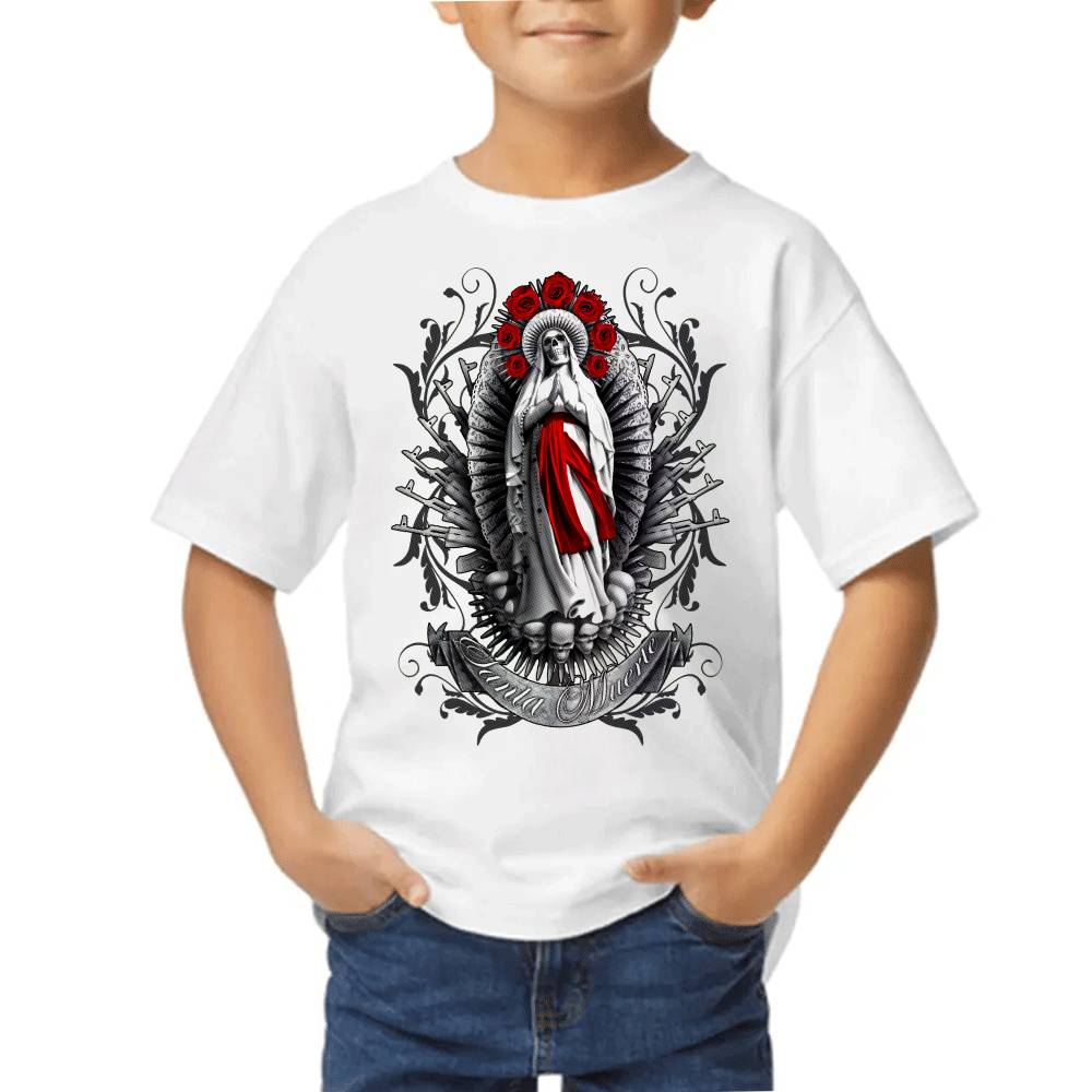 Playera de Niño La Santa Muerte Algodón Premium #0002673