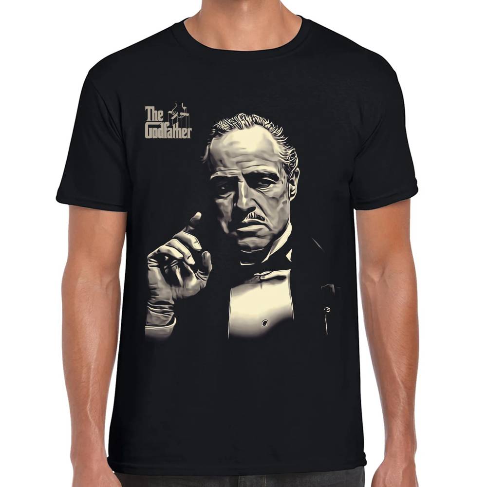 Playera Vito Corleone El Padrino Algodón Premium #0002674 Imagen principal del producto