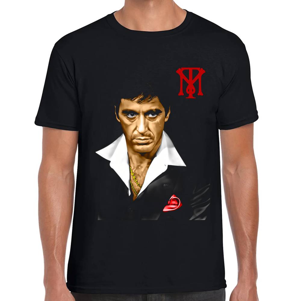 Playera Scarface Algodón Premium #0002675