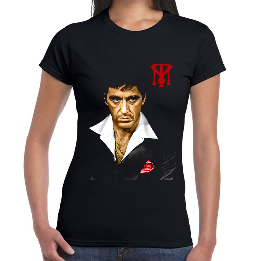 Playera Scarface Algodón Premium #0002675