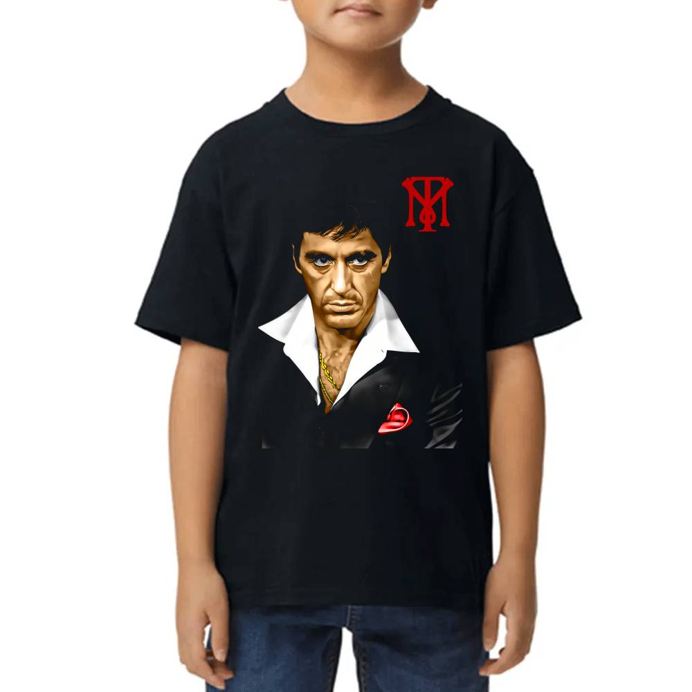 Playera de Niño Scarface Algodón Premium #0002675