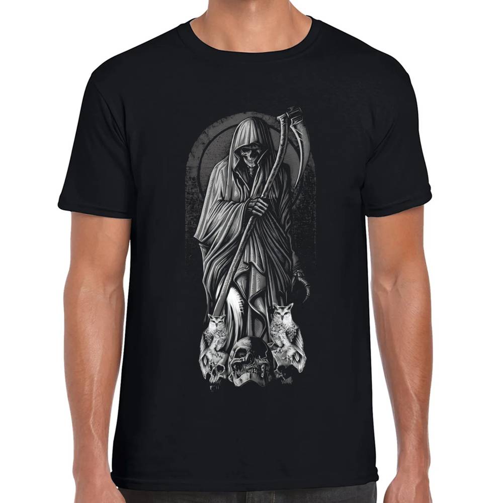 Playera La Santa Muerte Algodón Premium #0002681