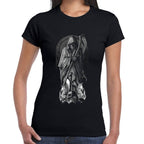 Playera La Santa Muerte Algodón Premium #0002681
