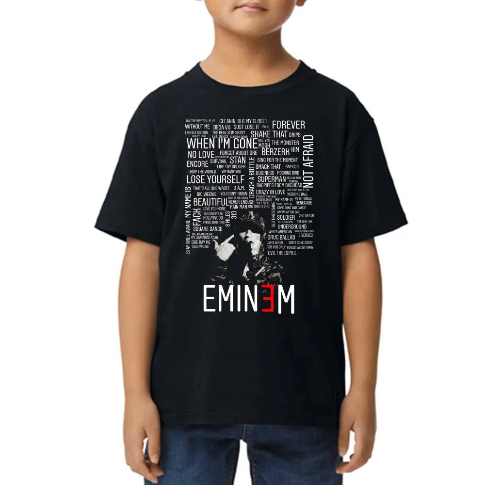 Playera de Niño Eminem Algodón Premium #0002684
