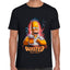 Playera Los Simpsons Homero Wasted Algodón Premium #0002689