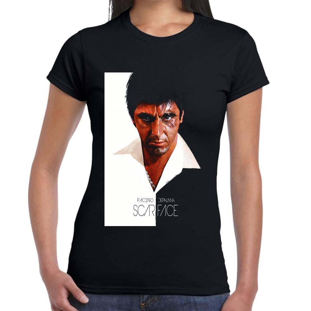 Playera Scarface Algodón Premium #0002697
