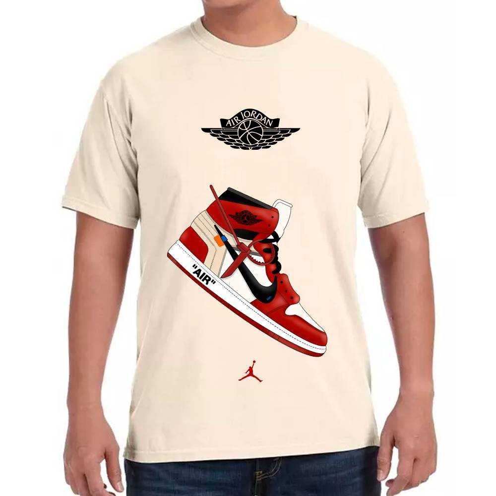 Playera Michael Jordan Air 1 Algodón Premium #0002706