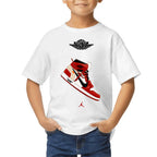 Playera de Niño Michael Jordan Air 1 Algodón Premium #0002706
