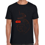 Playera Star Wars BB-8 Algodón Premium #0002710